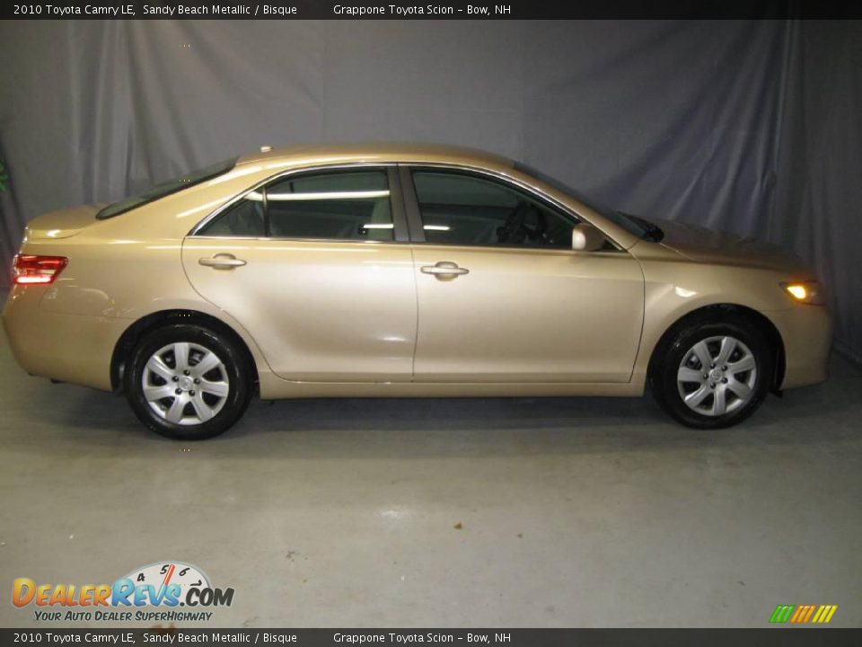 2010 Toyota Camry LE Sandy Beach Metallic / Bisque Photo #4
