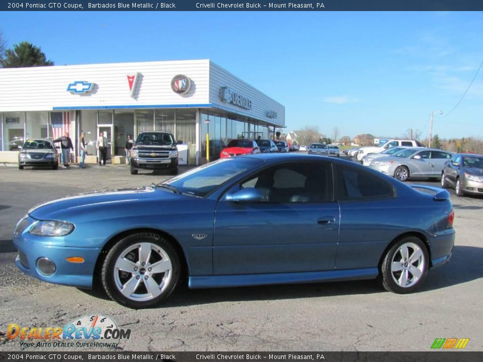 2004 Pontiac GTO Coupe Barbados Blue Metallic / Black Photo #1