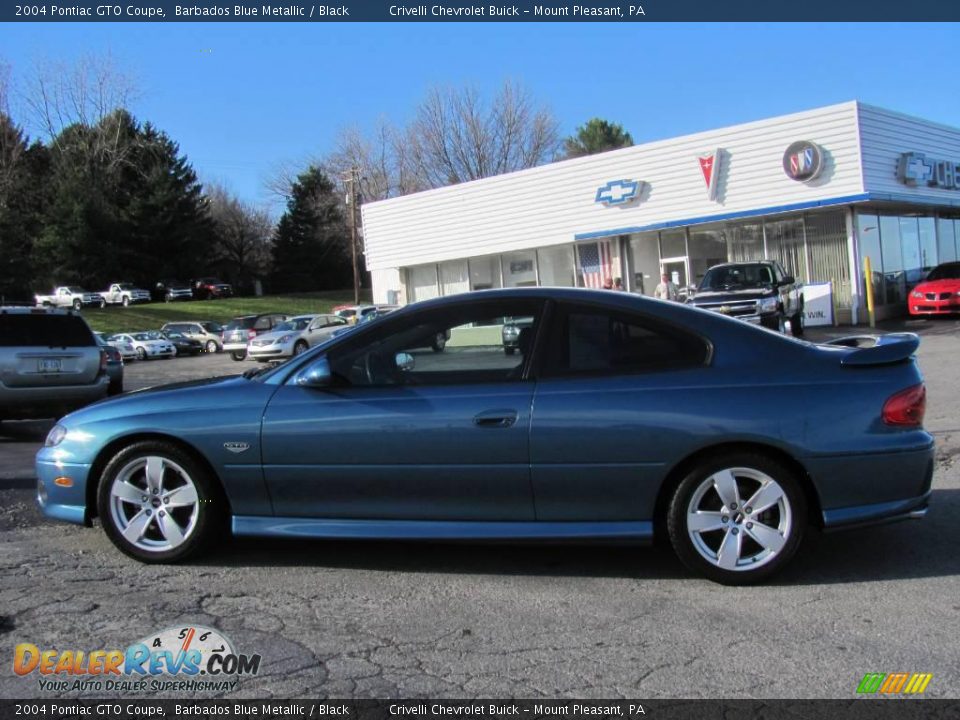 2004 Pontiac GTO Coupe Barbados Blue Metallic / Black Photo #2