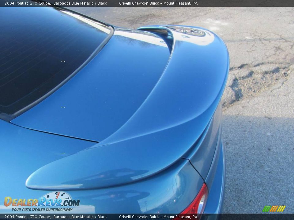 2004 Pontiac GTO Coupe Barbados Blue Metallic / Black Photo #5