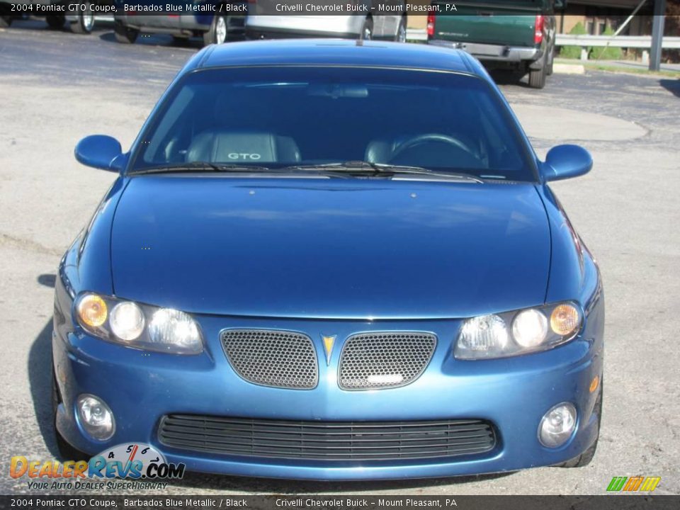 2004 Pontiac GTO Coupe Barbados Blue Metallic / Black Photo #12