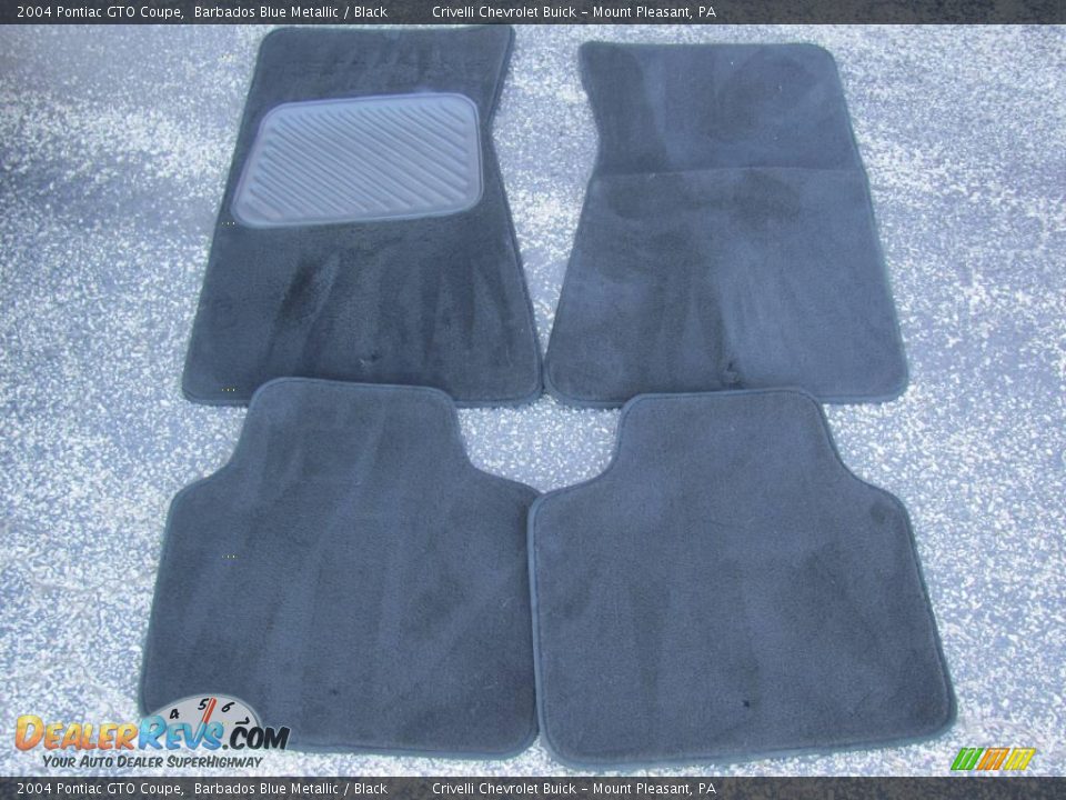 2004 Pontiac GTO Coupe Barbados Blue Metallic / Black Photo #15