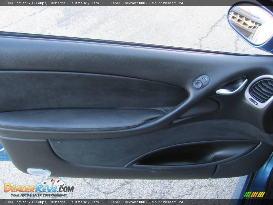 2004 Pontiac GTO Coupe Barbados Blue Metallic / Black Photo #17