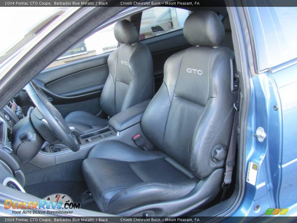 2004 Pontiac GTO Coupe Barbados Blue Metallic / Black Photo #19