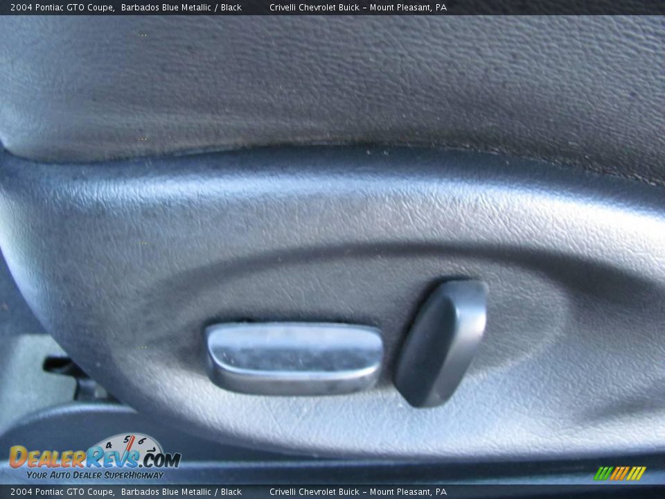 2004 Pontiac GTO Coupe Barbados Blue Metallic / Black Photo #22