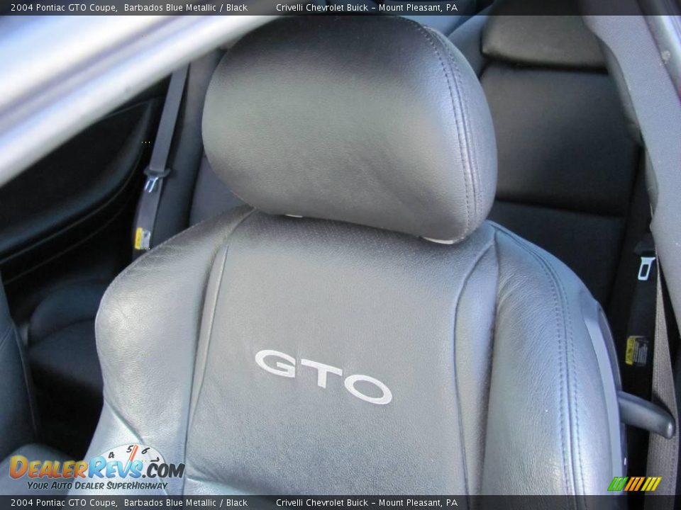 2004 Pontiac GTO Coupe Barbados Blue Metallic / Black Photo #23