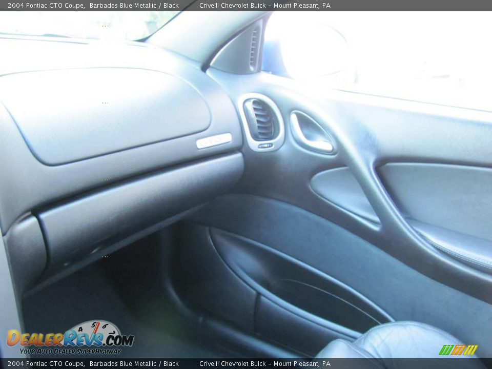 2004 Pontiac GTO Coupe Barbados Blue Metallic / Black Photo #27