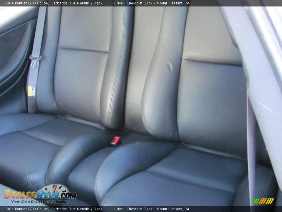 2004 Pontiac GTO Coupe Barbados Blue Metallic / Black Photo #31