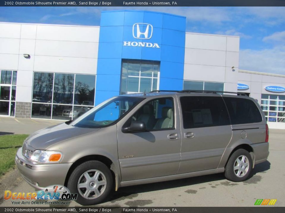 2002 Oldsmobile Silhouette Premier AWD Sand Beige / Beige Photo #1