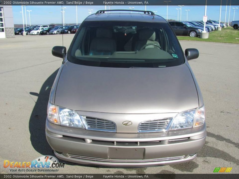 2002 Oldsmobile Silhouette Premier AWD Sand Beige / Beige Photo #10