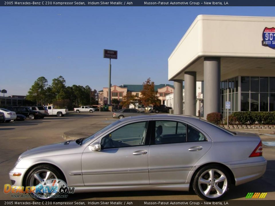 2005 Mercedes-Benz C 230 Kompressor Sedan Iridium Silver Metallic / Ash Photo #2