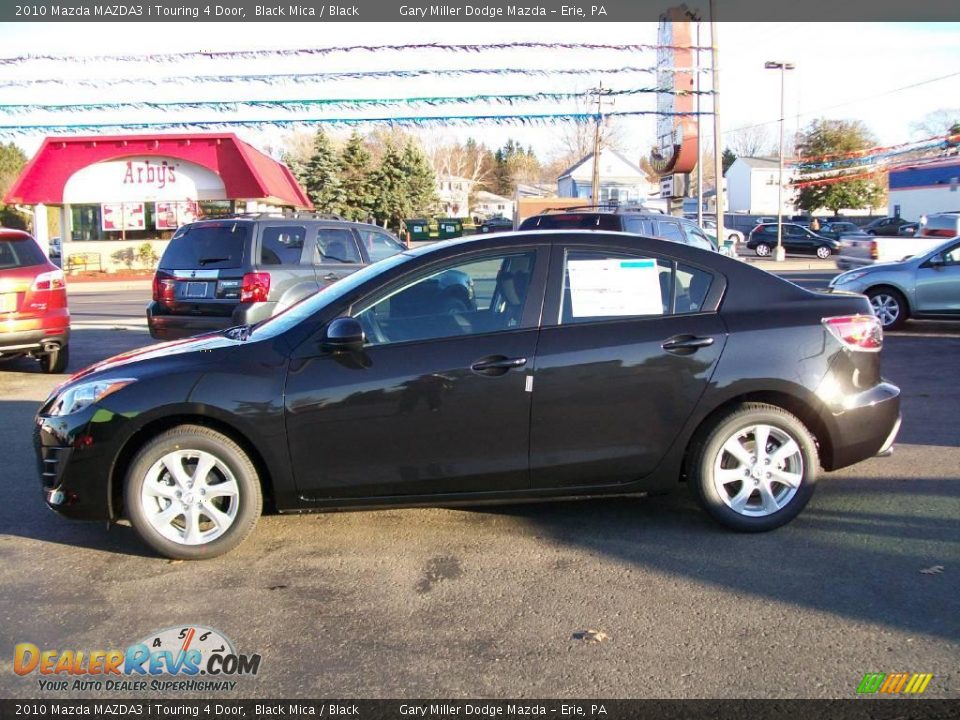 2010 Mazda MAZDA3 i Touring 4 Door Black Mica / Black Photo #2