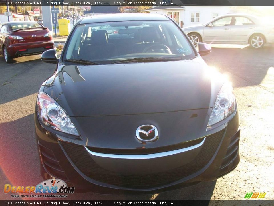 2010 Mazda MAZDA3 i Touring 4 Door Black Mica / Black Photo #8