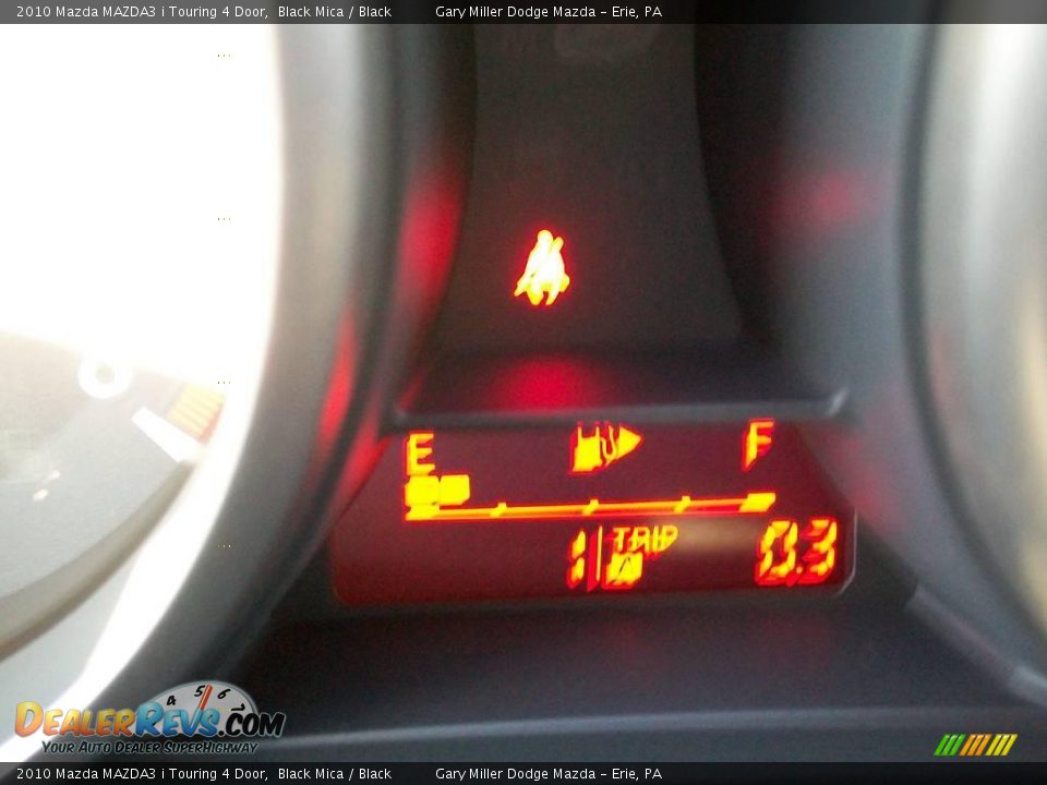 2010 Mazda MAZDA3 i Touring 4 Door Black Mica / Black Photo #15