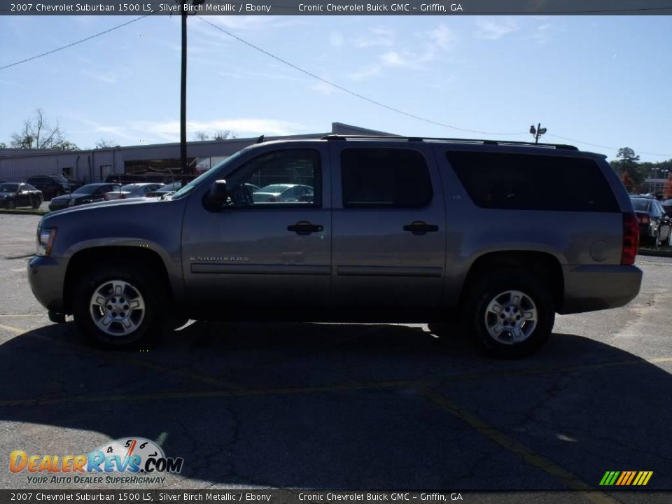 2007 Chevrolet Suburban 1500 LS Silver Birch Metallic / Ebony Photo #2