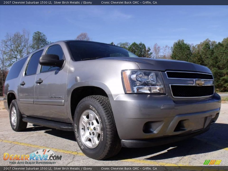 2007 Chevrolet Suburban 1500 LS Silver Birch Metallic / Ebony Photo #7