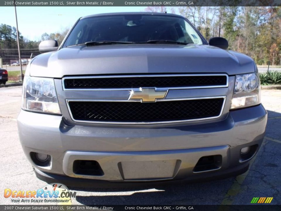 2007 Chevrolet Suburban 1500 LS Silver Birch Metallic / Ebony Photo #8