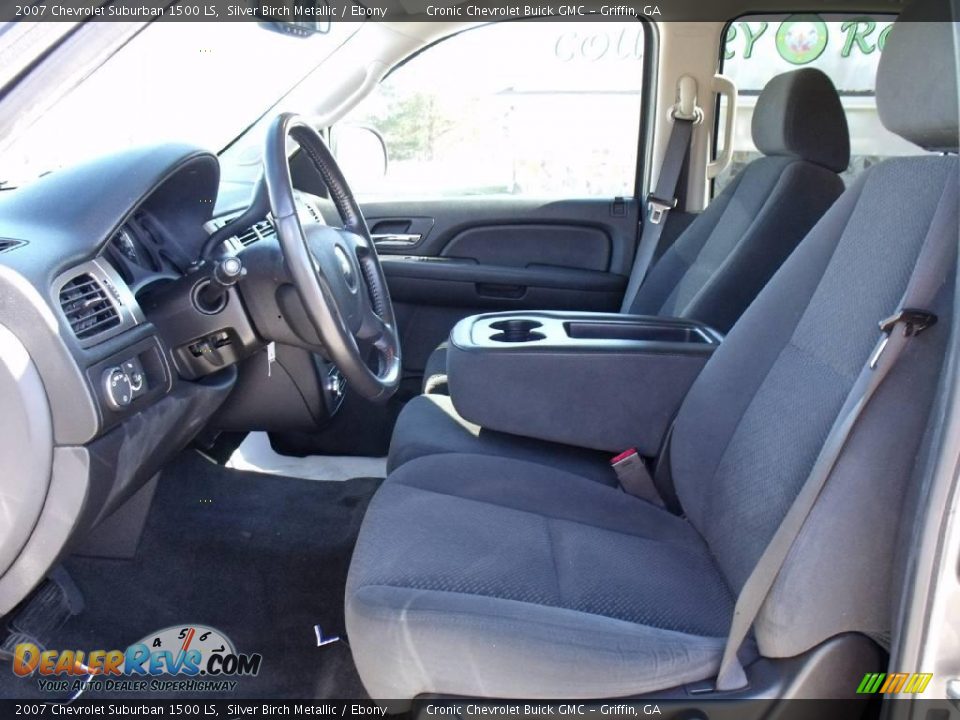 2007 Chevrolet Suburban 1500 LS Silver Birch Metallic / Ebony Photo #10