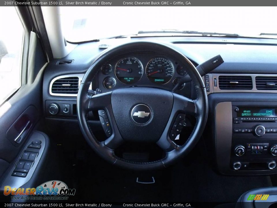 2007 Chevrolet Suburban 1500 LS Silver Birch Metallic / Ebony Photo #19