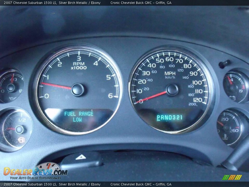 2007 Chevrolet Suburban 1500 LS Silver Birch Metallic / Ebony Photo #20