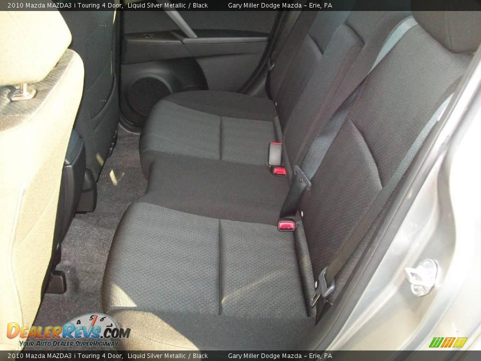 2010 Mazda MAZDA3 i Touring 4 Door Liquid Silver Metallic / Black Photo #13