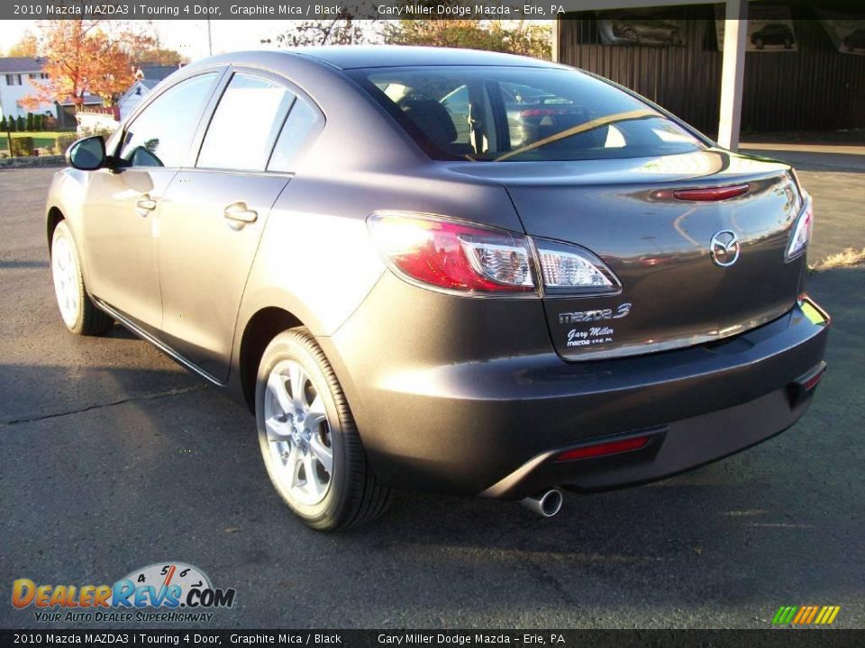 2010 Mazda MAZDA3 i Touring 4 Door Graphite Mica / Black Photo #3
