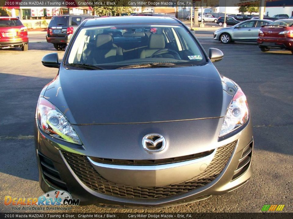2010 Mazda MAZDA3 i Touring 4 Door Graphite Mica / Black Photo #8