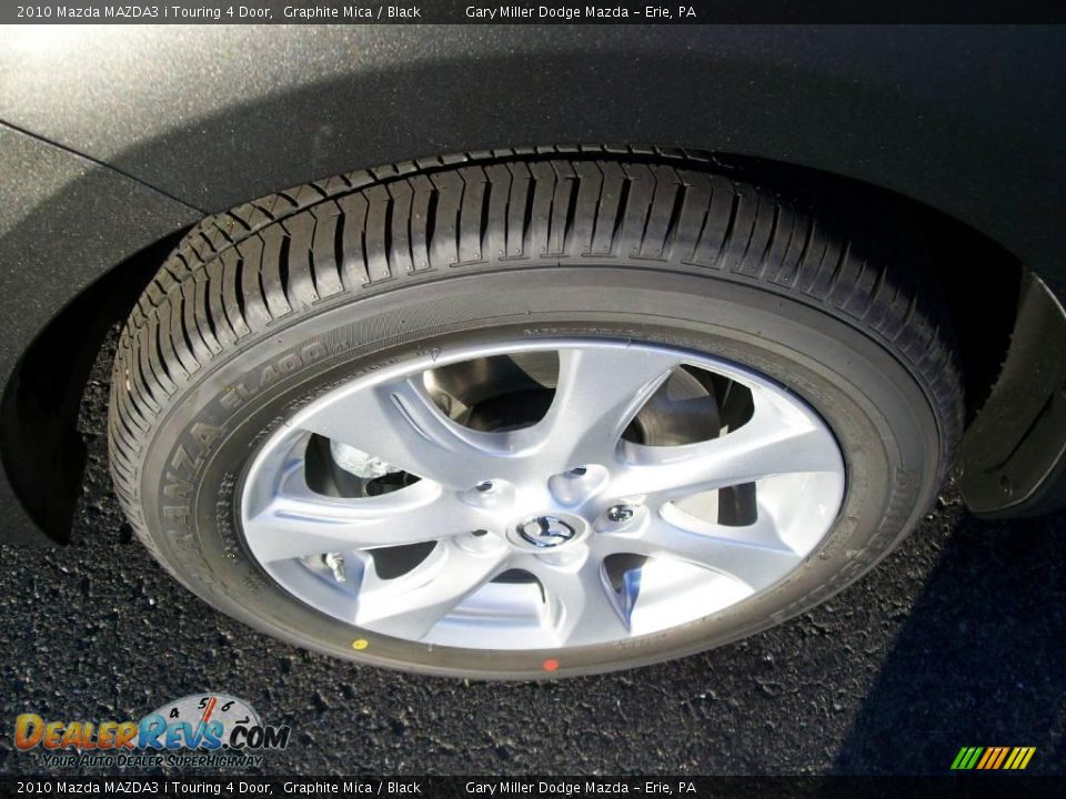 2010 Mazda MAZDA3 i Touring 4 Door Graphite Mica / Black Photo #9