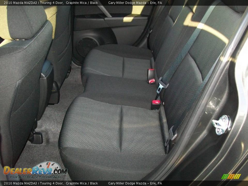 2010 Mazda MAZDA3 i Touring 4 Door Graphite Mica / Black Photo #13
