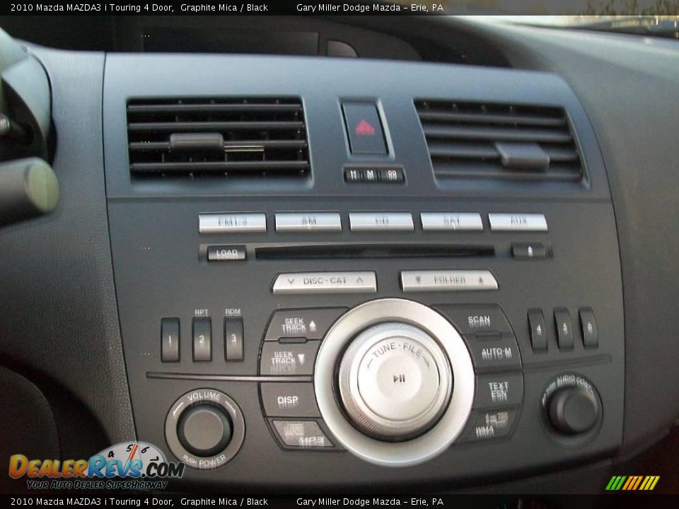 2010 Mazda MAZDA3 i Touring 4 Door Graphite Mica / Black Photo #14