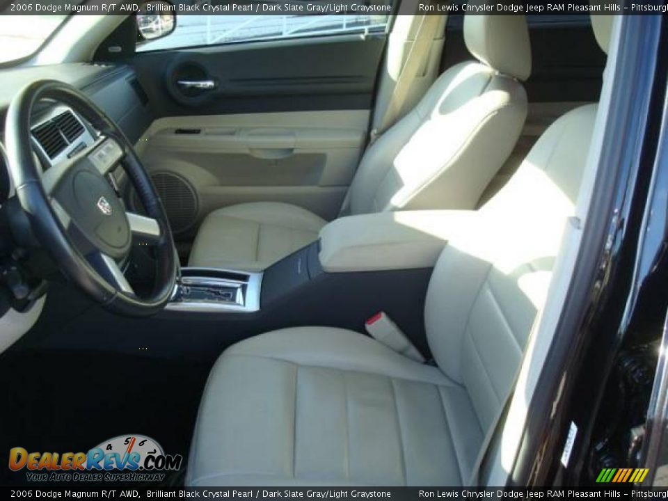 2006 Dodge Magnum R/T AWD Brilliant Black Crystal Pearl / Dark Slate Gray/Light Graystone Photo #19