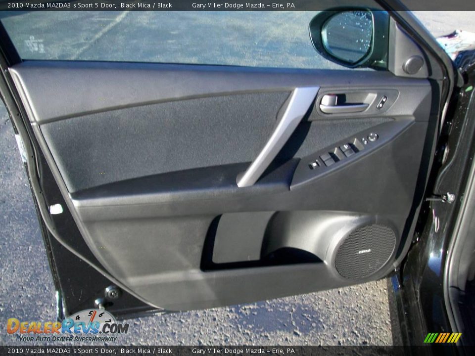 2010 Mazda MAZDA3 s Sport 5 Door Black Mica / Black Photo #10