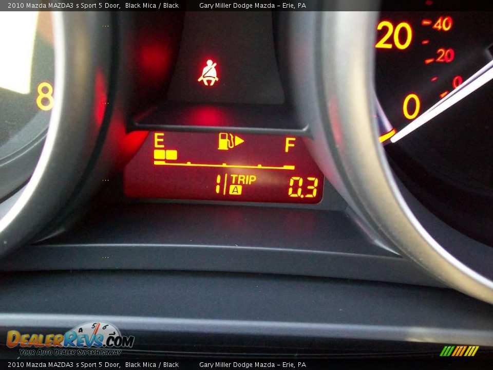 2010 Mazda MAZDA3 s Sport 5 Door Black Mica / Black Photo #15