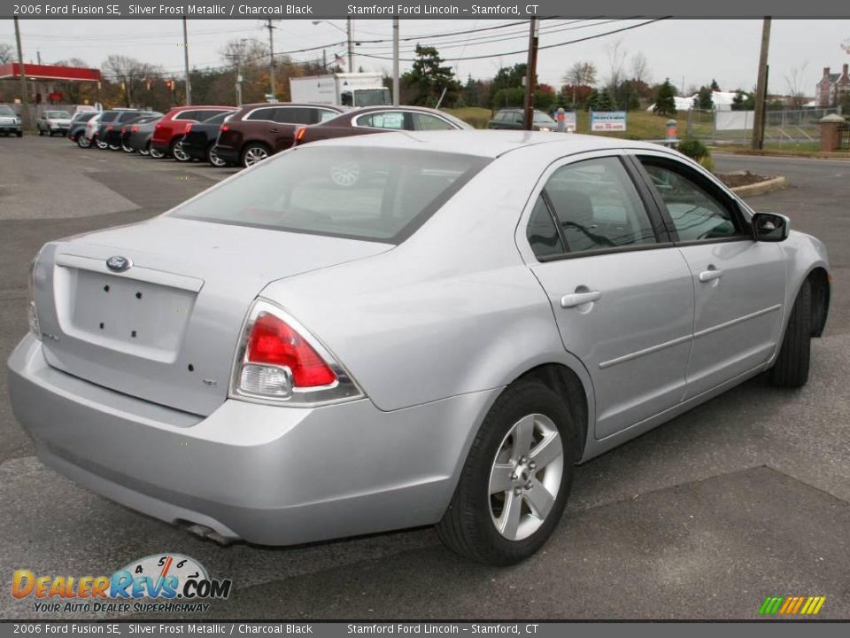 2006 Ford Fusion SE Silver Frost Metallic / Charcoal Black Photo #5