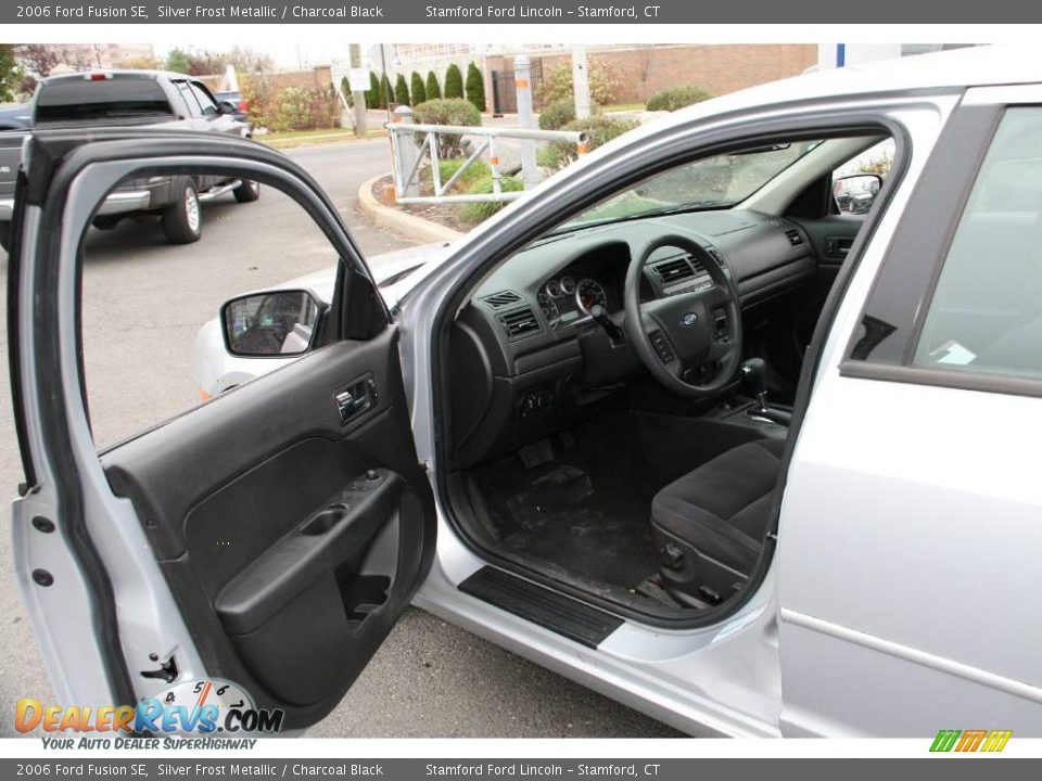 2006 Ford Fusion SE Silver Frost Metallic / Charcoal Black Photo #9