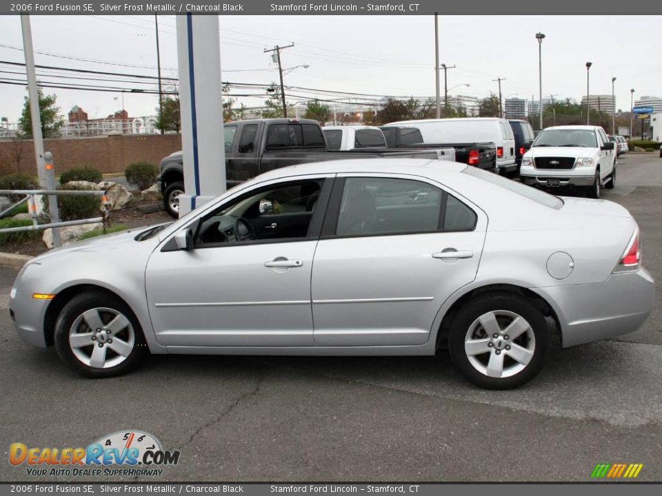 2006 Ford Fusion SE Silver Frost Metallic / Charcoal Black Photo #10