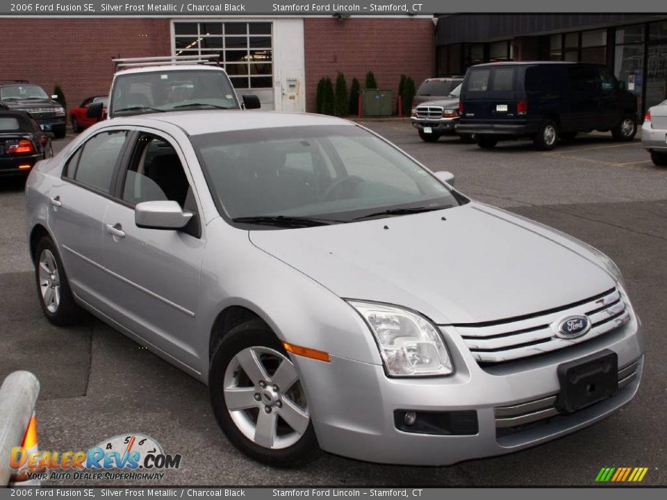2006 Ford Fusion SE Silver Frost Metallic / Charcoal Black Photo #11
