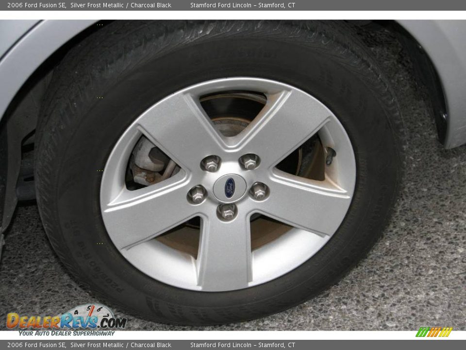2006 Ford Fusion SE Silver Frost Metallic / Charcoal Black Photo #13