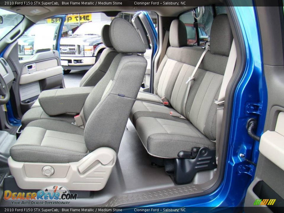 2010 Ford F150 STX SuperCab Blue Flame Metallic / Medium Stone Photo #9