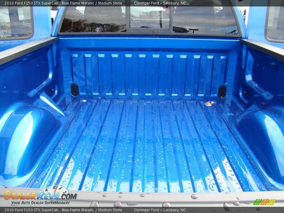 2010 Ford F150 STX SuperCab Blue Flame Metallic / Medium Stone Photo #10