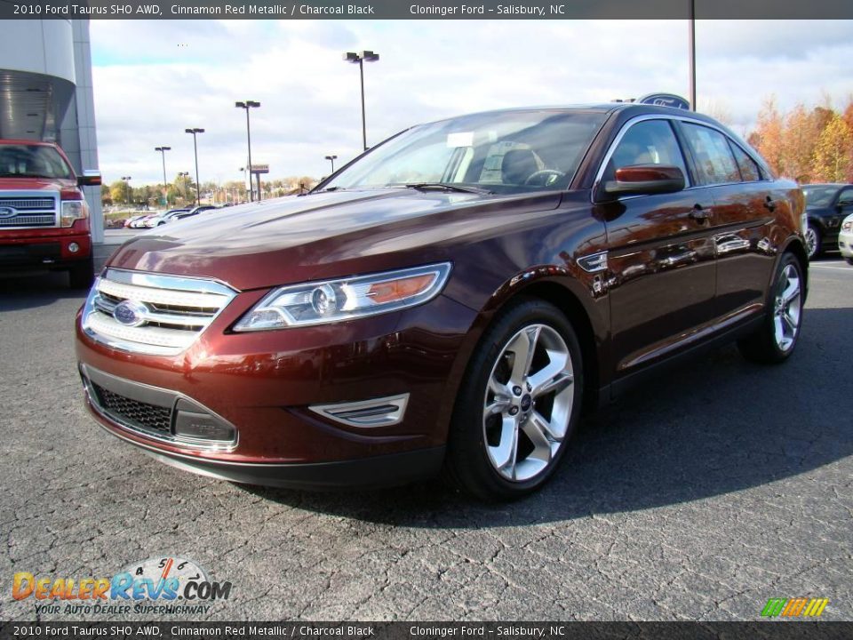 2010 Ford Taurus SHO AWD Cinnamon Red Metallic / Charcoal Black Photo #6