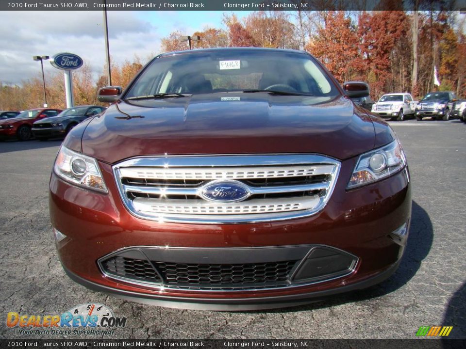 2010 Ford Taurus SHO AWD Cinnamon Red Metallic / Charcoal Black Photo #7