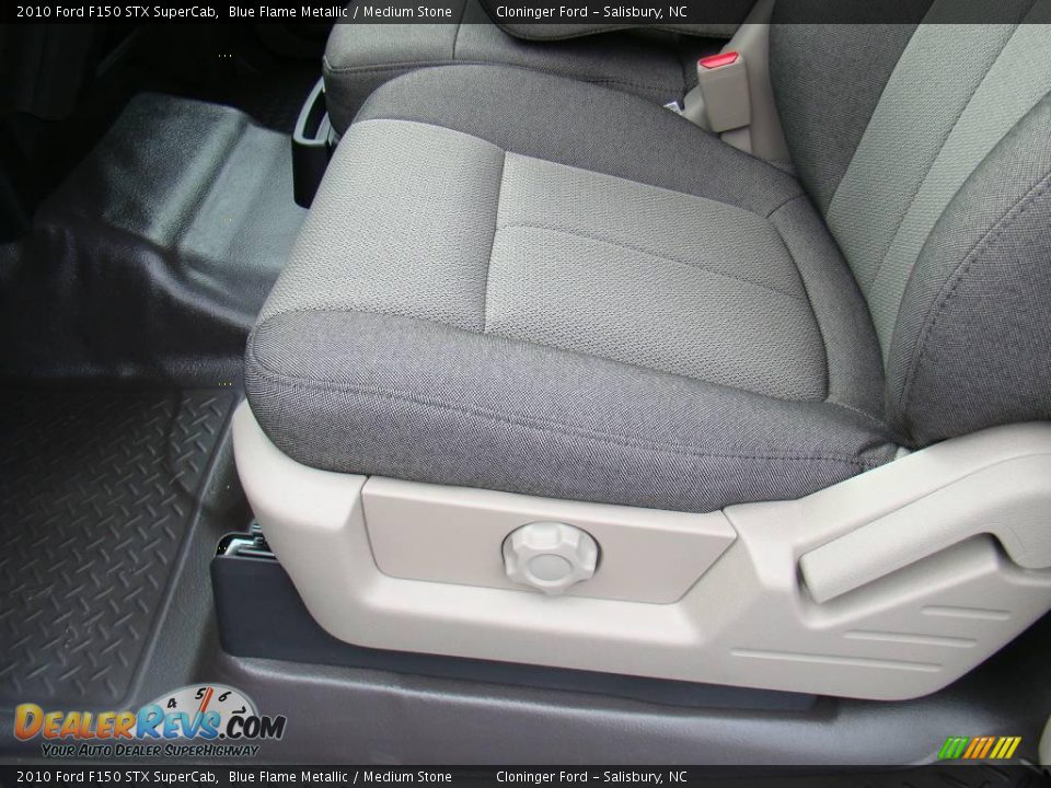 2010 Ford F150 STX SuperCab Blue Flame Metallic / Medium Stone Photo #18