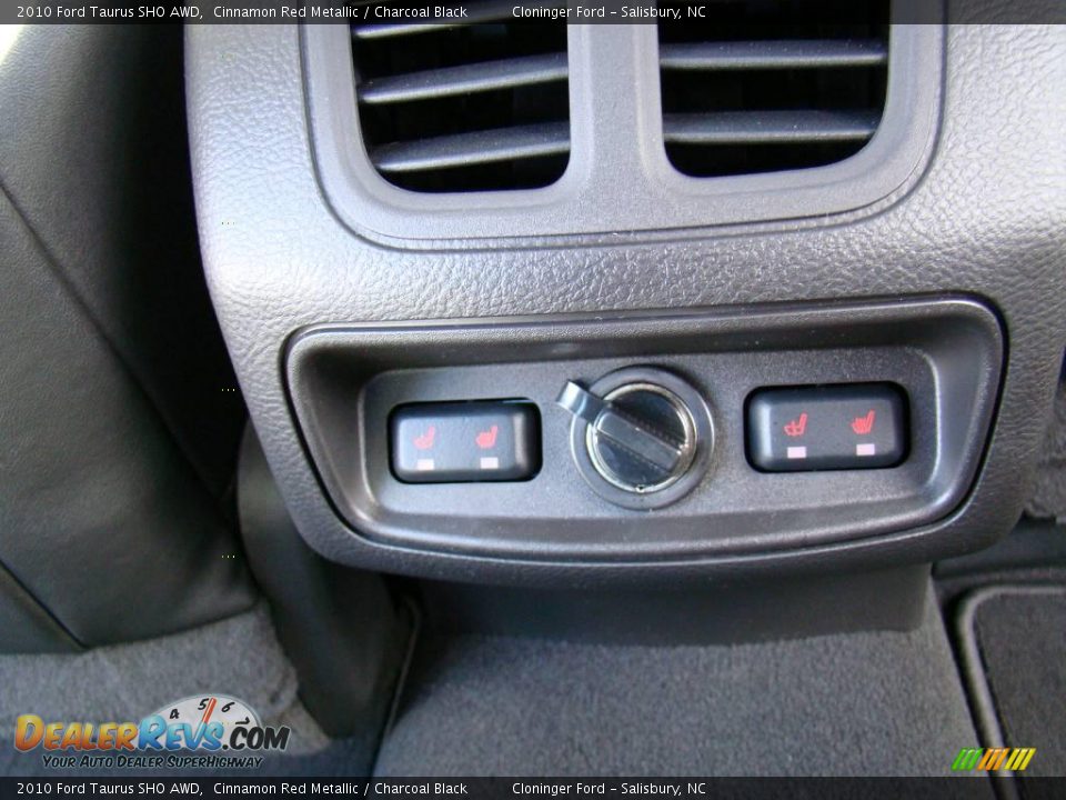 2010 Ford Taurus SHO AWD Cinnamon Red Metallic / Charcoal Black Photo #11