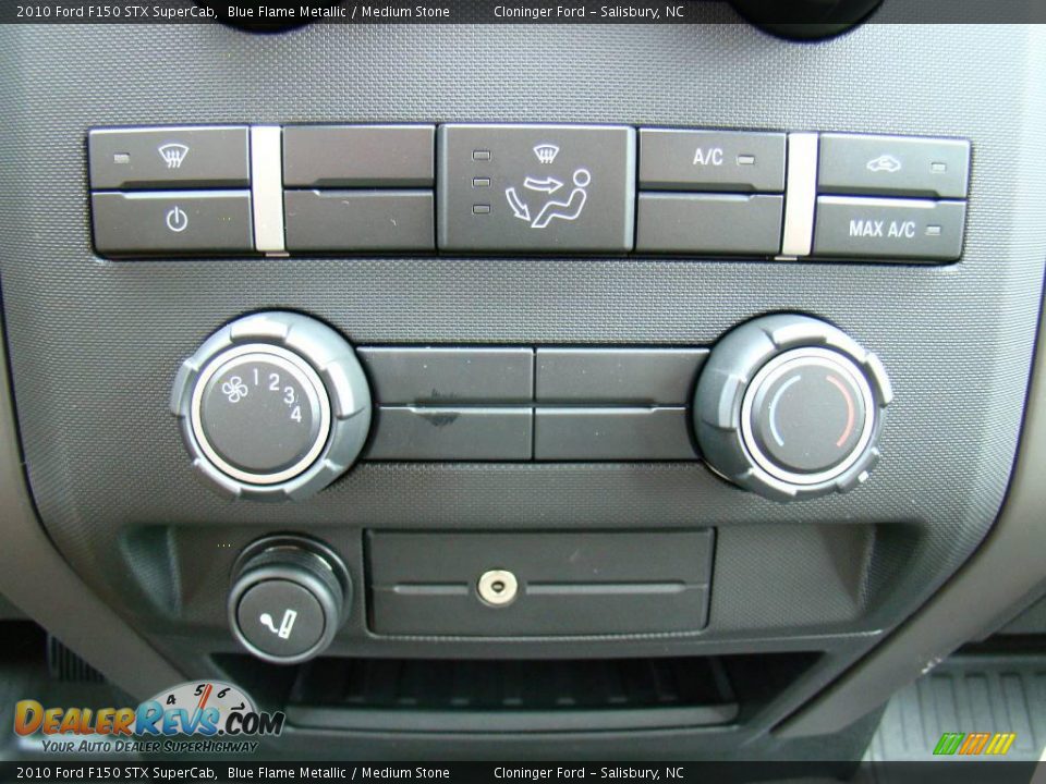 2010 Ford F150 STX SuperCab Blue Flame Metallic / Medium Stone Photo #23