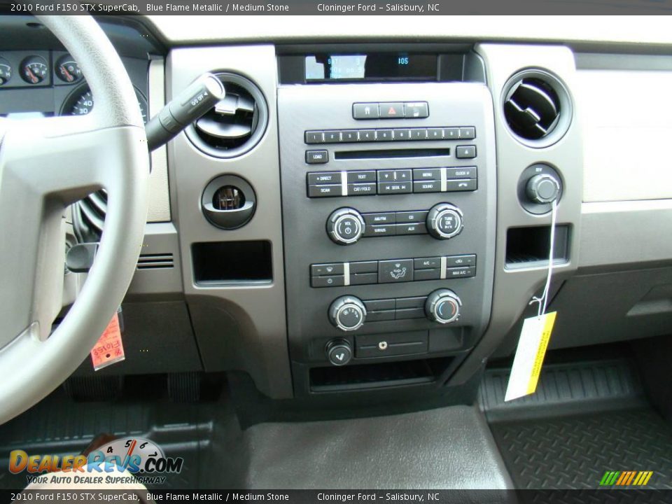 2010 Ford F150 STX SuperCab Blue Flame Metallic / Medium Stone Photo #24