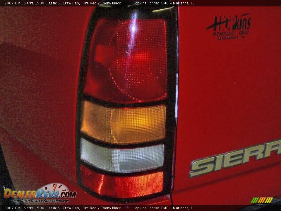 2007 GMC Sierra 1500 Classic SL Crew Cab Fire Red / Ebony Black Photo #17