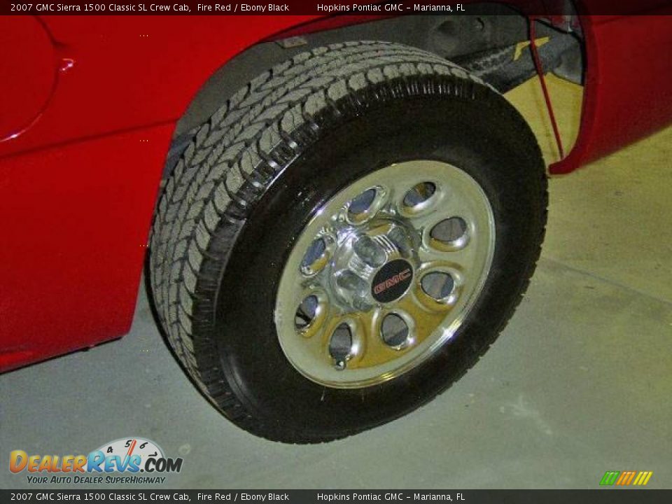 2007 GMC Sierra 1500 Classic SL Crew Cab Fire Red / Ebony Black Photo #20