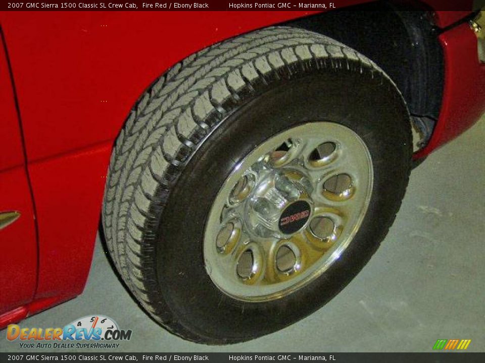 2007 GMC Sierra 1500 Classic SL Crew Cab Fire Red / Ebony Black Photo #22