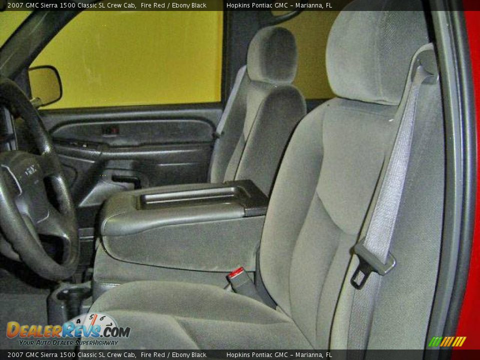 2007 GMC Sierra 1500 Classic SL Crew Cab Fire Red / Ebony Black Photo #27